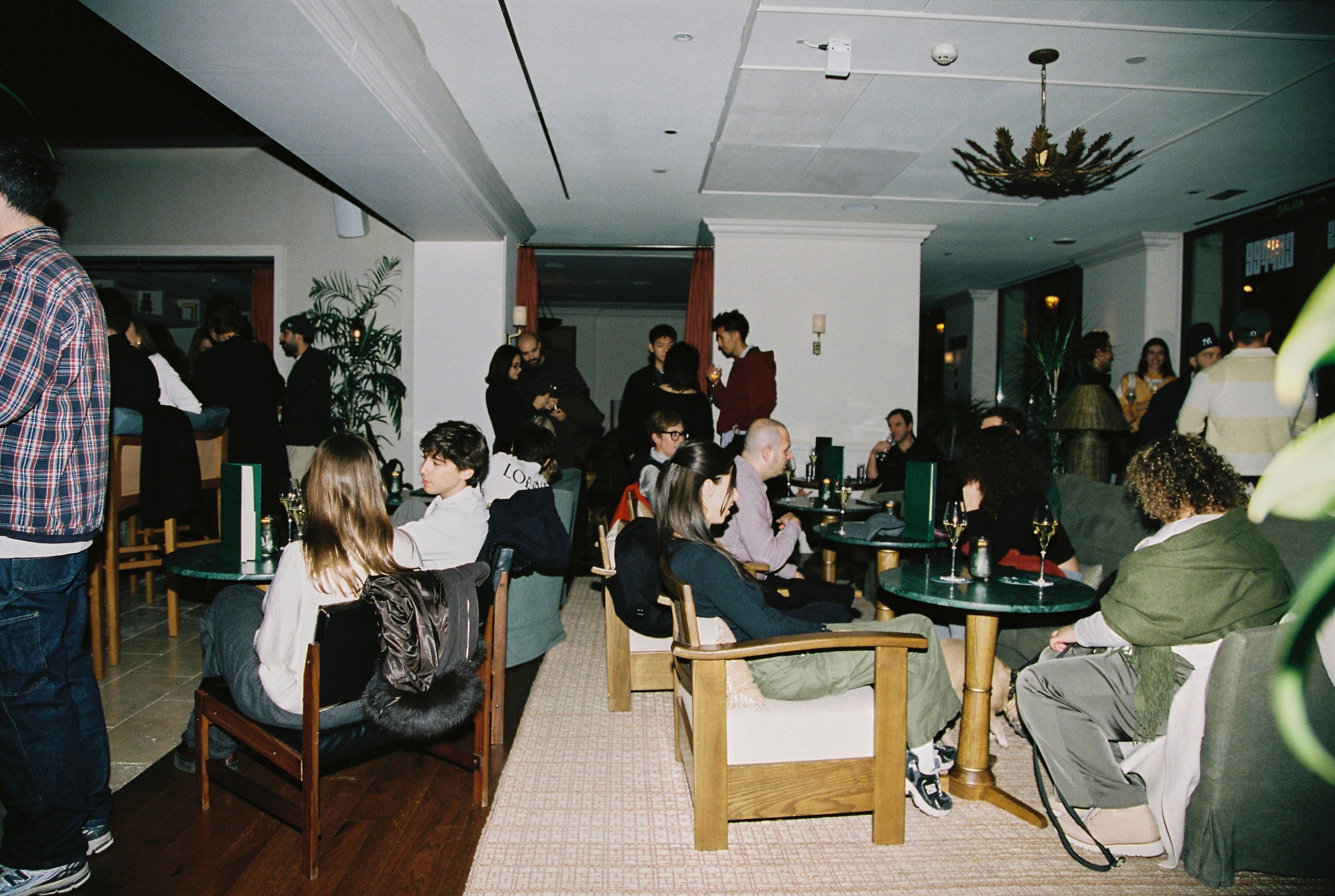 Guests at a Volta Bar event